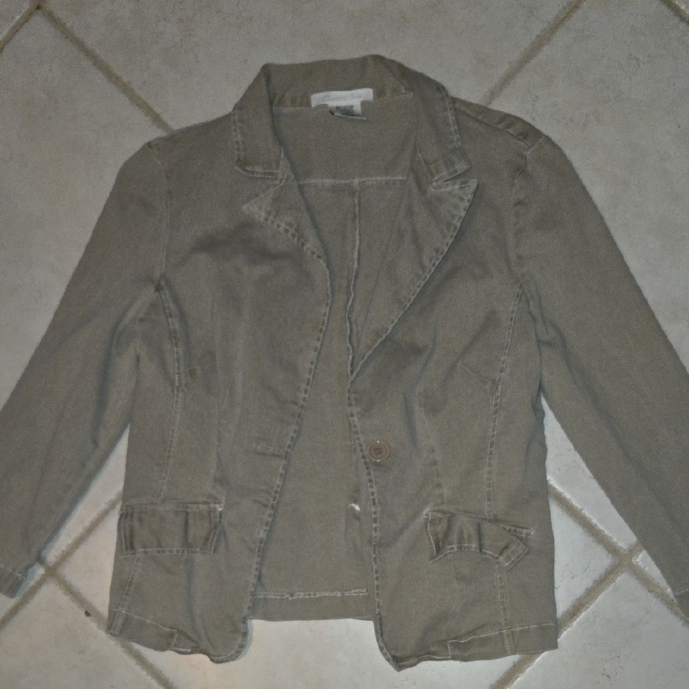 Women's Charlotte Russe Olive Green Jacket
